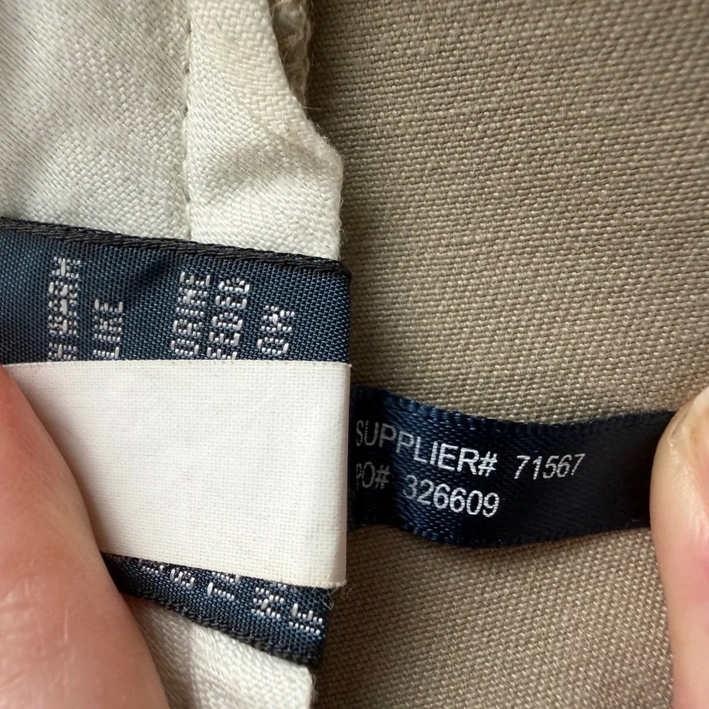 Polo Ralph Lauren Mens Preston Pant Tan Khaki Cotton Chino Trousers 40x29